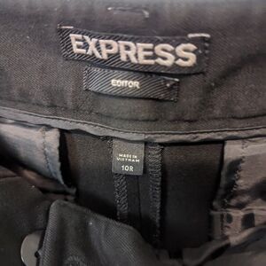 Express Editor pant in black size 10
